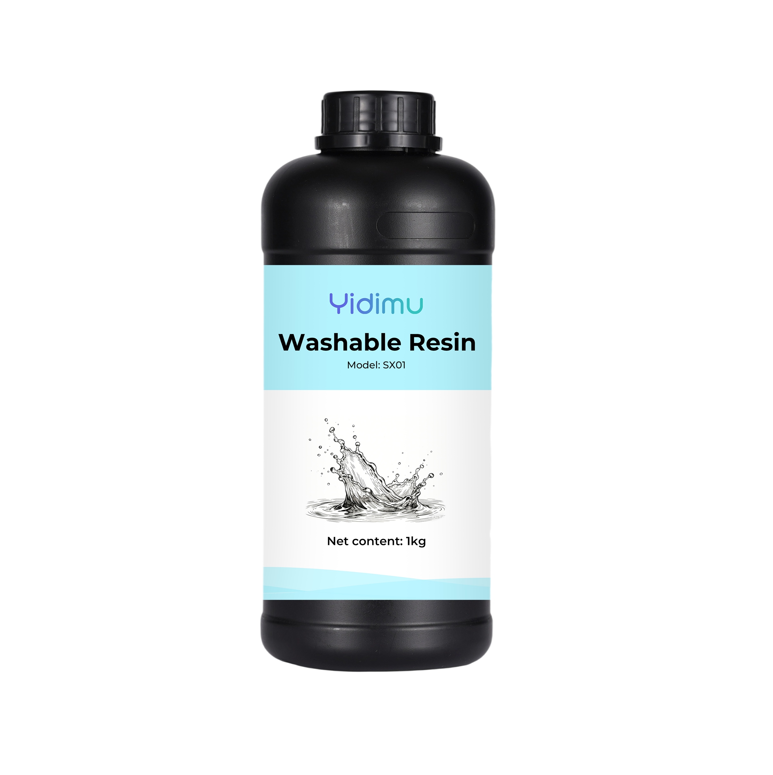 Botella de resina Yidimu X01 lavable con agua