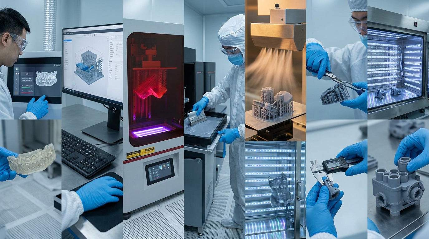 ¿Qué es la fotopolimerización en impresión 3D y cómo funciona?
