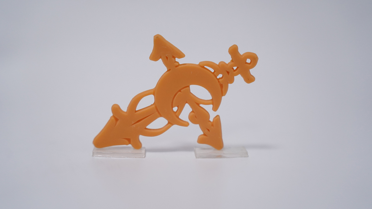 Patrones de joyería impresos en 3D con resina de fundición
